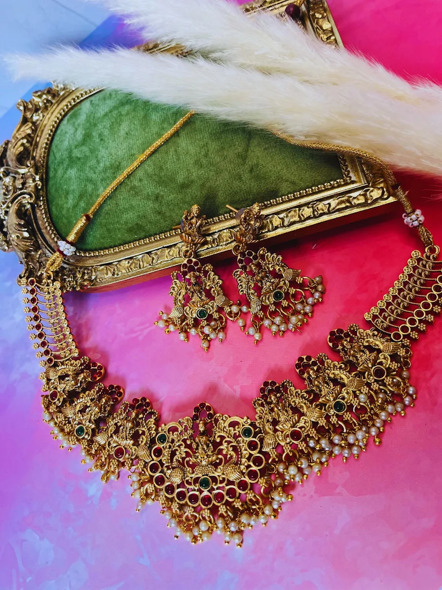 Empress Fringe Cascade Necklace