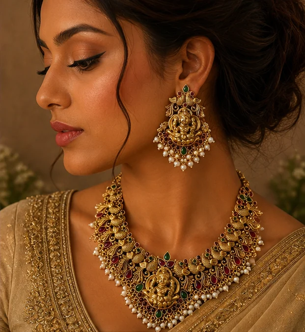 Lakshmi Divine Heritage Necklace Set