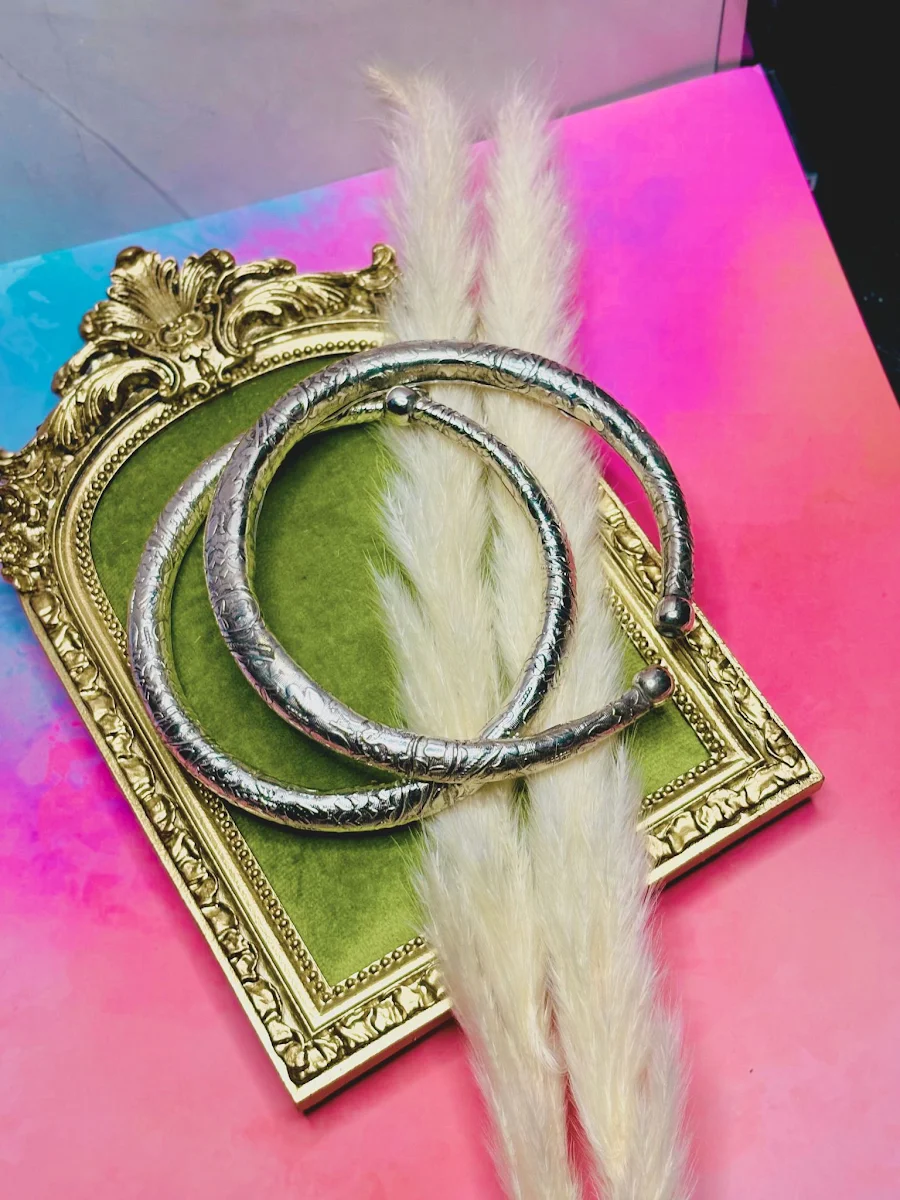 Lunar Coil Kada Anklets