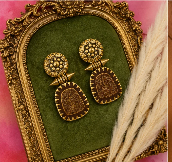 Regal Terra Dangle Earrings