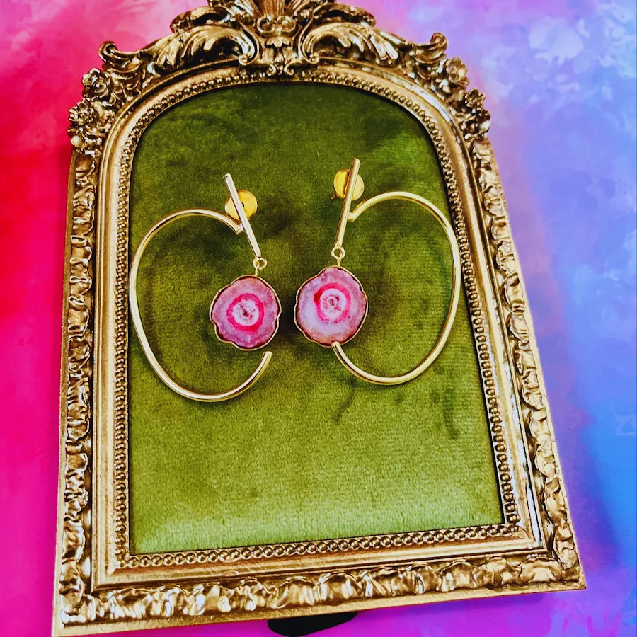 Rosy Whisper Earrings