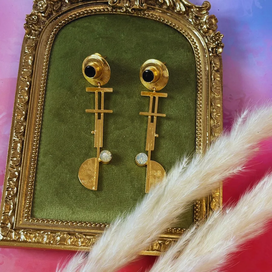 The Cosmic Key Earrings