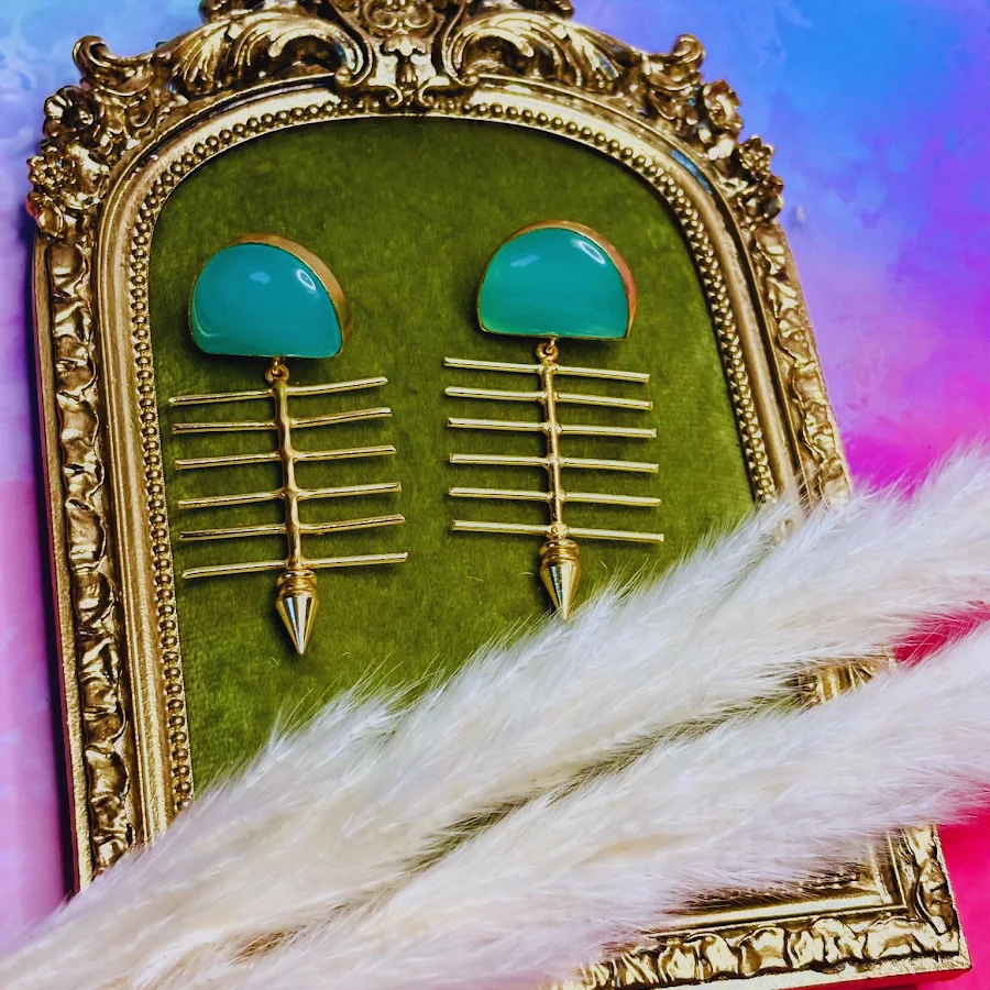 Turquoise Totem Drops